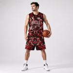 ست ورزشی بسکتبال طرح Chicago Bulls