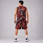 ست ورزشی بسکتبال طرح Chicago Bulls
