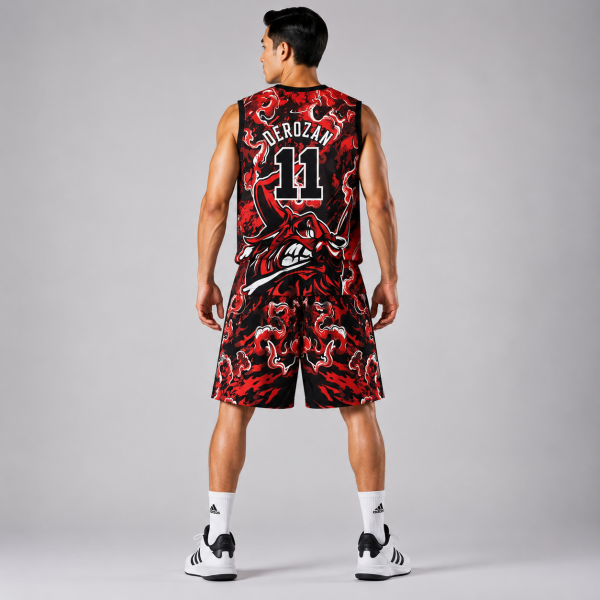 ست ورزشی بسکتبال طرح Chicago Bulls