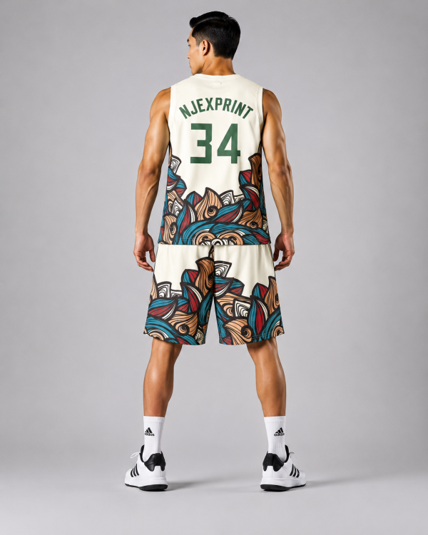 ست ورزشی بسکتبال طرح Milwaukee Bucks