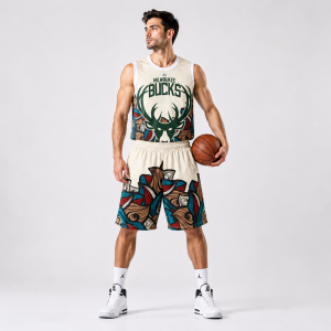 ست ورزشی بسکتبال طرح Milwaukee Bucks
