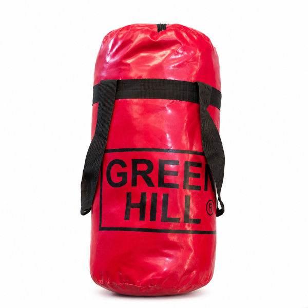 کیسه بوکس گرین هیل (GREEN HILL) مدل استوانه‌ای قرمز - Image 4