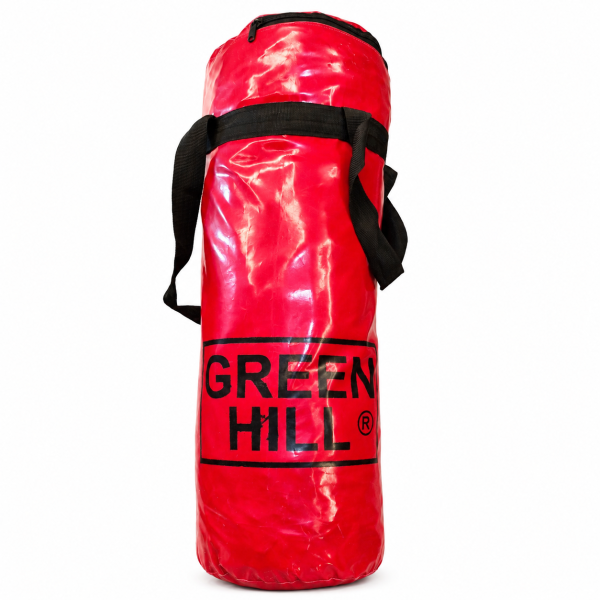 کیسه بوکس گرین هیل (GREEN HILL) مدل استوانه‌ای قرمز - Image 6